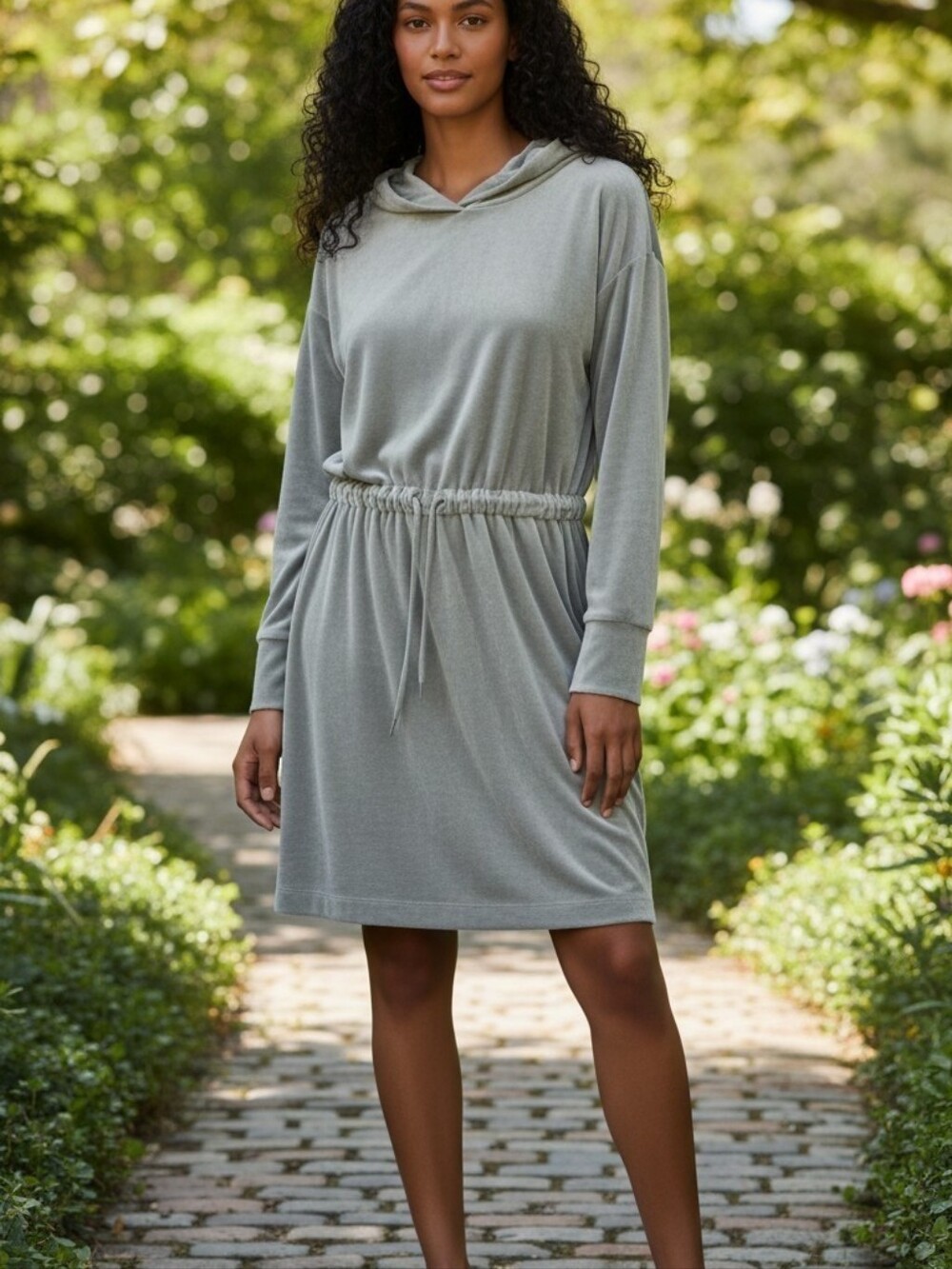Calvin Klein Hooded Dress
